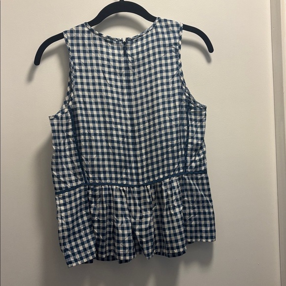 Gingham Peplum Tank - Picture 5 of 5